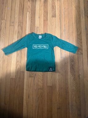 Trilogy 18M "Yes Yes Y'all" Long-Sleeve Tee